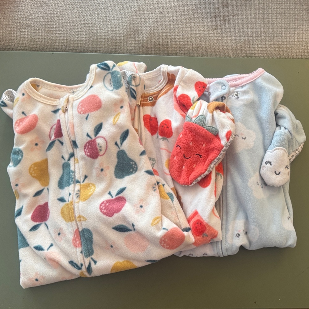 Fleece Footies 12 months Bundle